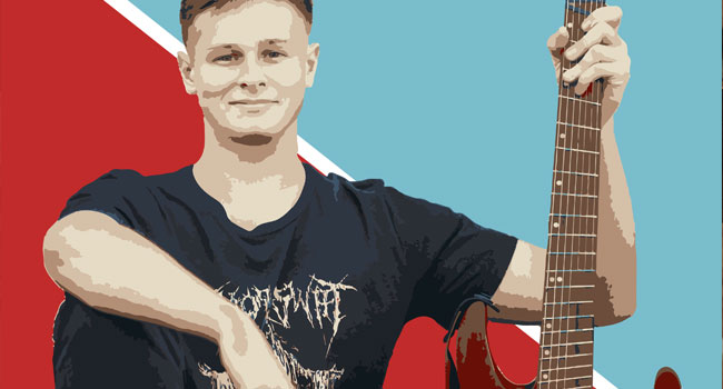 Me with a guitar!